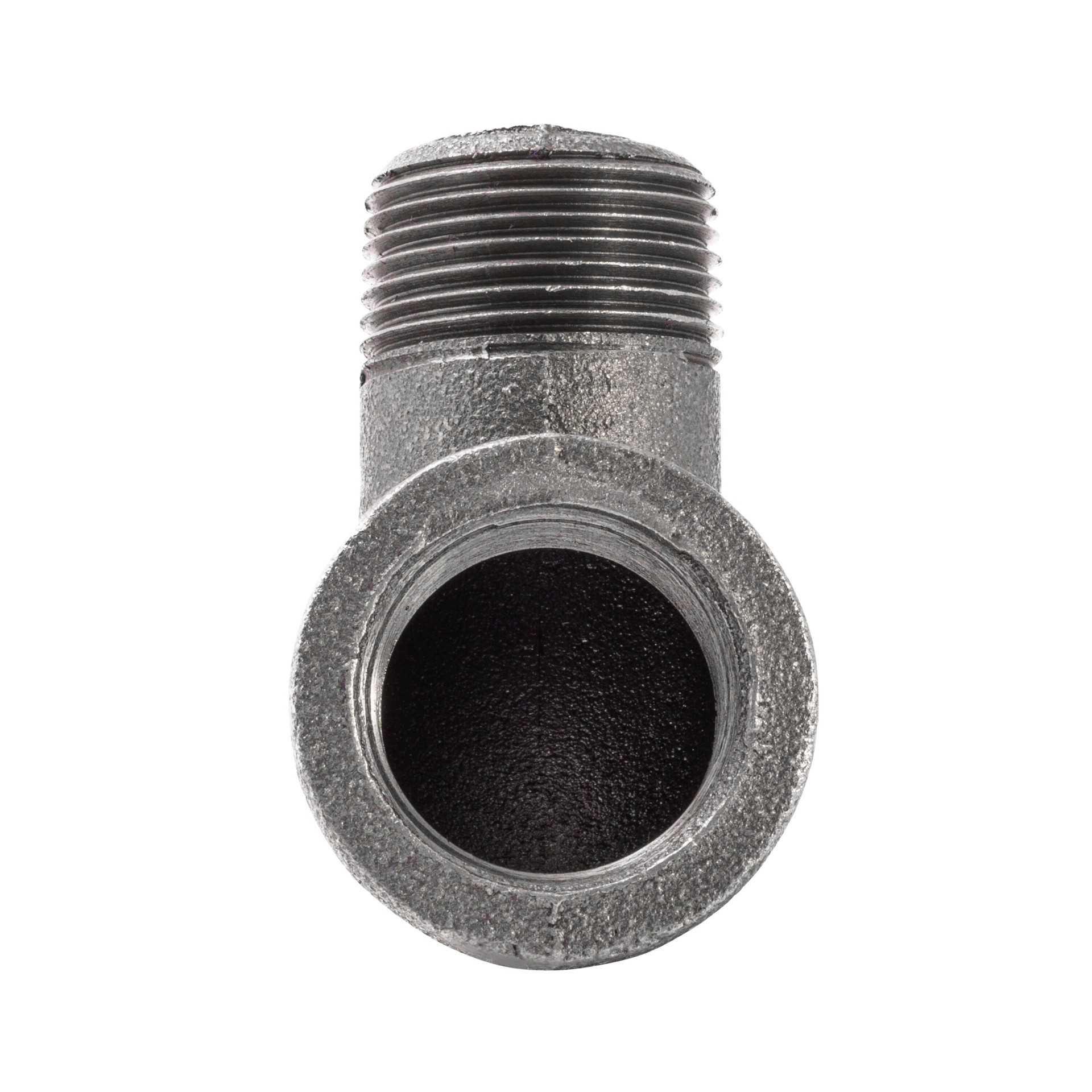 slide 3 of 6, RELIABILT 1-in 90 Black Iron Street Elbow Fitting, 1 ct