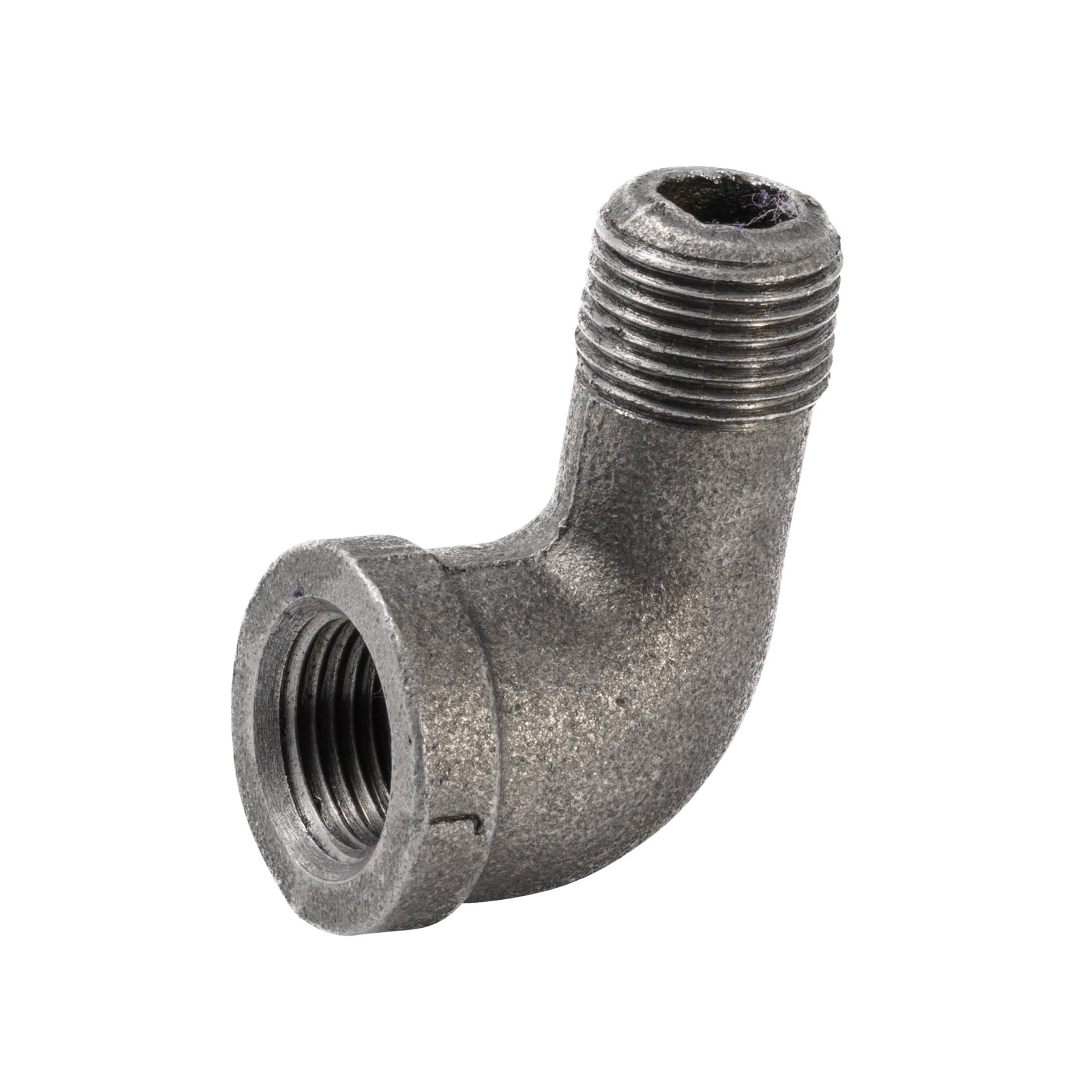 slide 1 of 5, RELIABILT 3/8-in 90 Black Iron Street Elbow Fitting, 1 ct