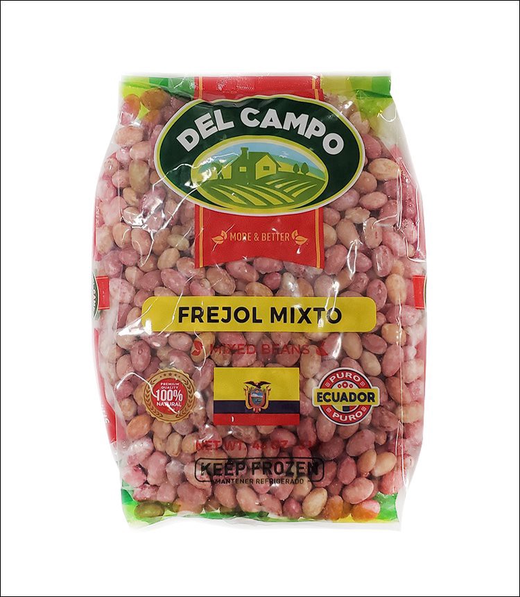 slide 1 of 1, Del Campo D/C Frejol Mixto, 48 oz