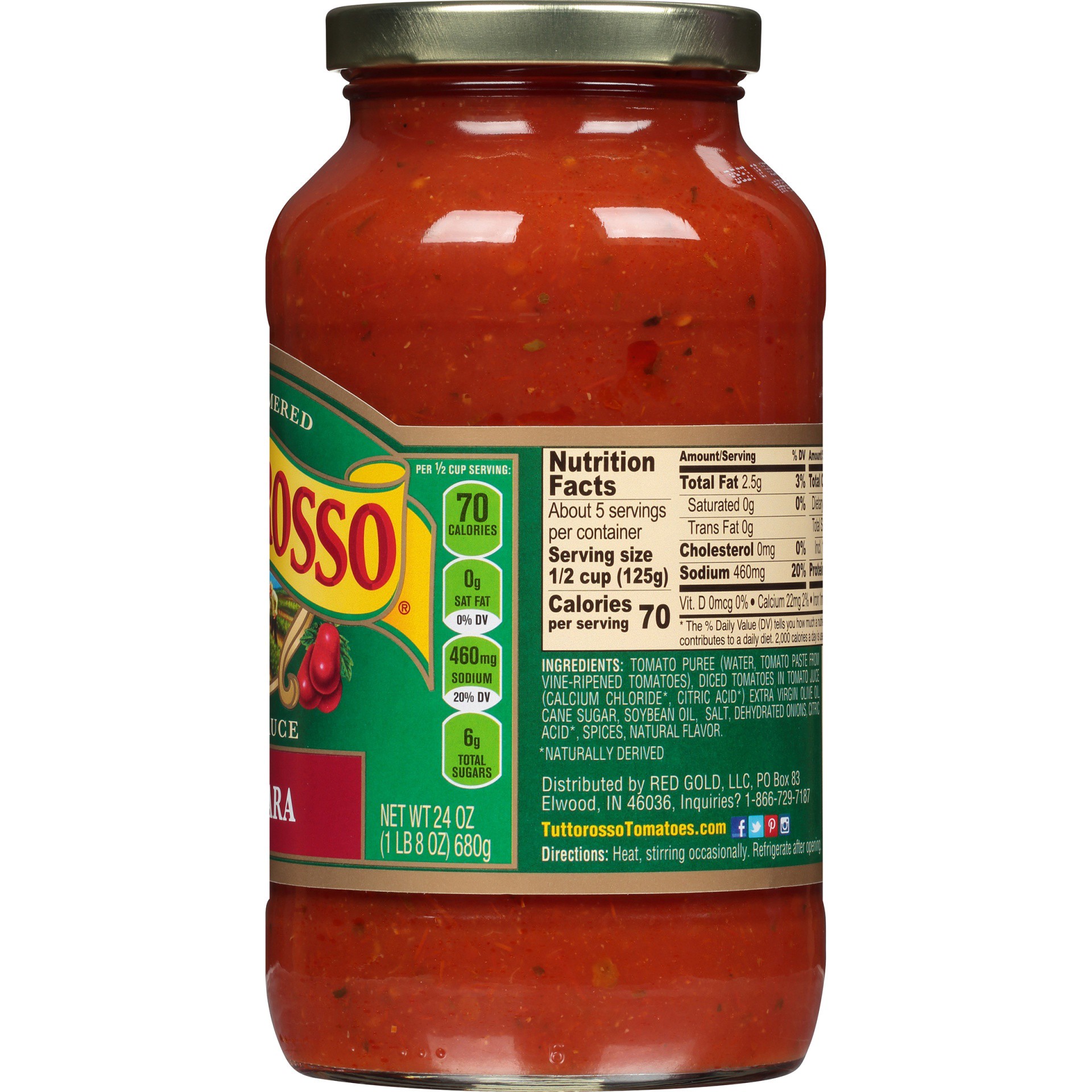 slide 4 of 7, Tuttorosso Marinara Pasta Sauce 24 oz, 24 oz