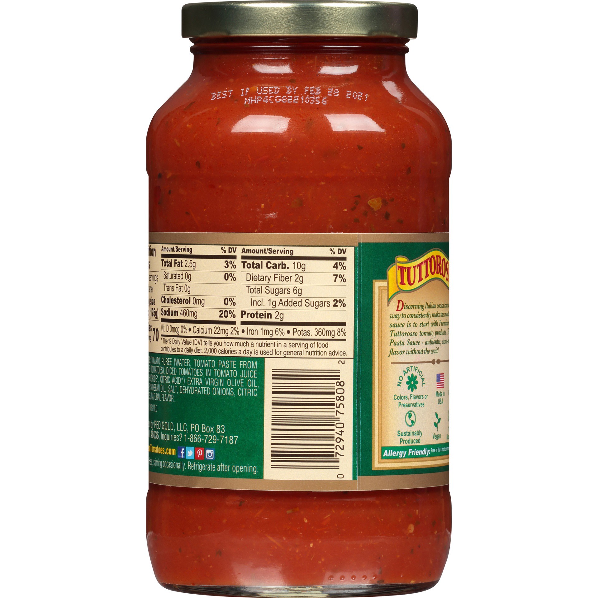 slide 3 of 7, Tuttorosso Marinara Pasta Sauce 24 oz, 24 oz