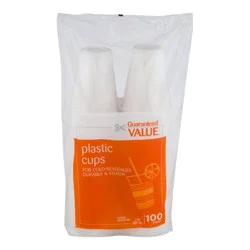 Guaranteed Value Plastic Cups 7 oz
