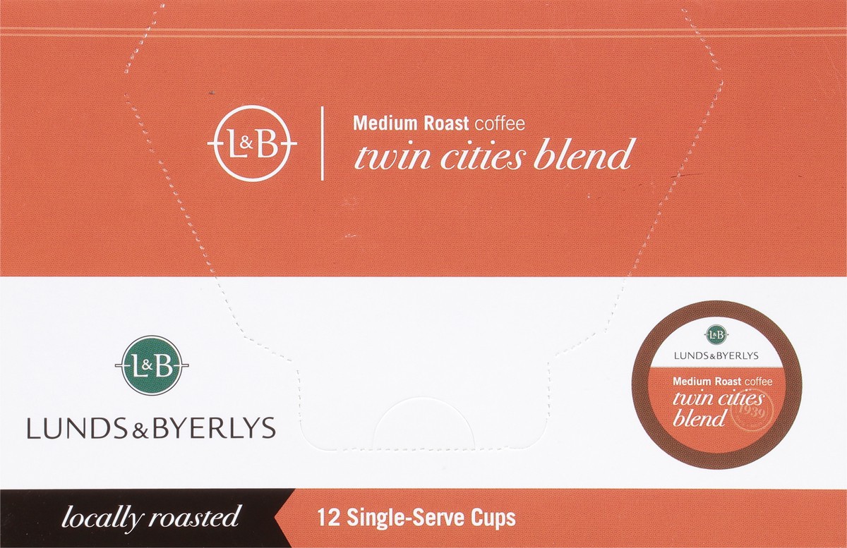 slide 6 of 9, Lunds & Byerlys Single-Serve Cups Medium Roast Twin Cities Blend Coffee - 12 ct, 12 ct