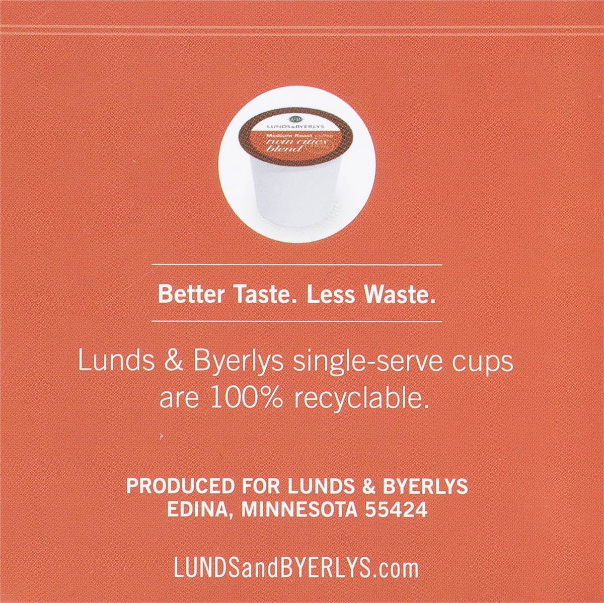 slide 2 of 9, Lunds & Byerlys Single-Serve Cups Medium Roast Twin Cities Blend Coffee - 12 ct, 12 ct