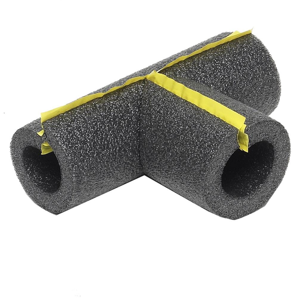 slide 4 of 4, Frost King 3/8-in x Foam Tee Insulation fitting for 3/4-in Pipe, 1 ct