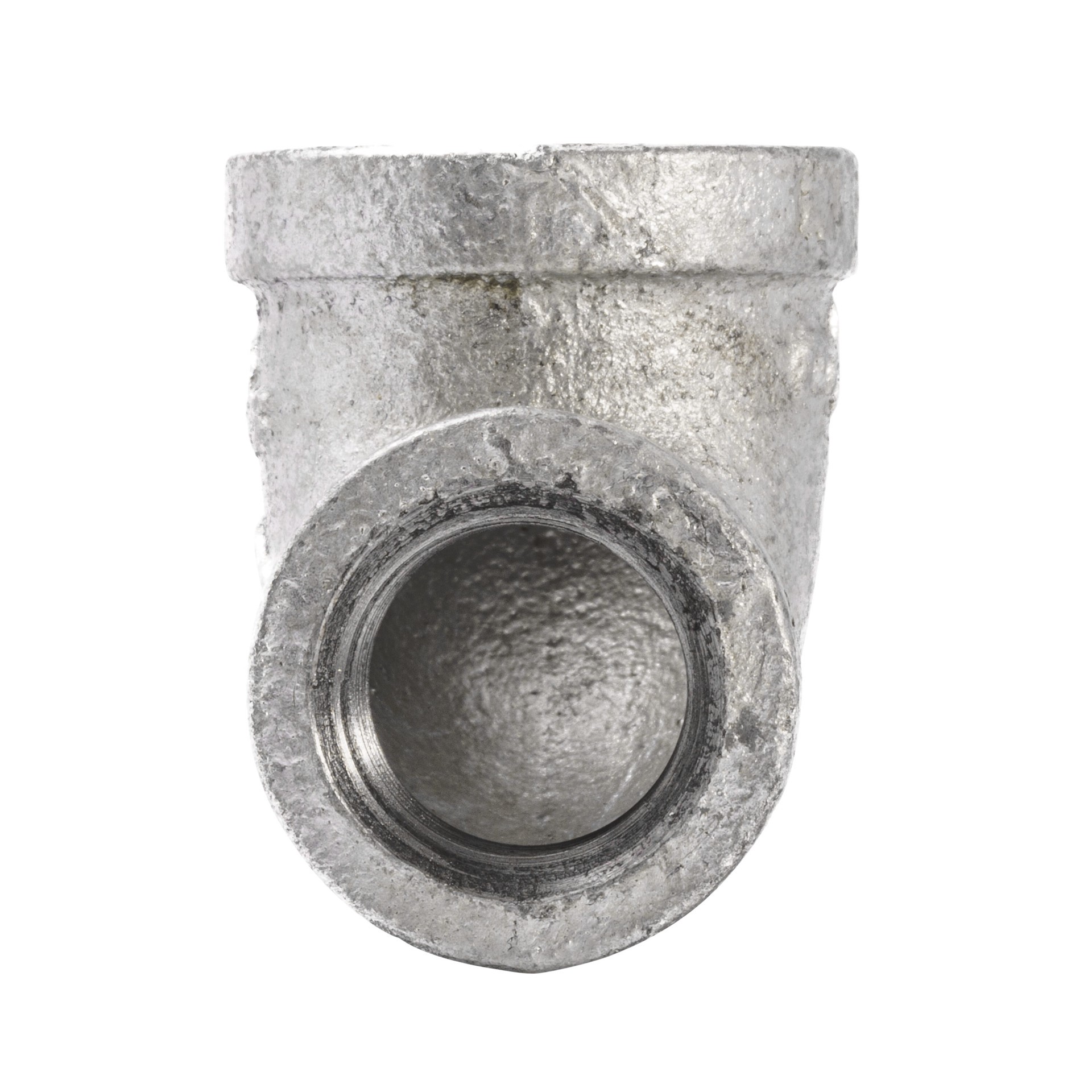 slide 3 of 6, RELIABILT 3/4-in x 1/2-in 90-Degree Galvanized Reducing Elbow, 1 ct