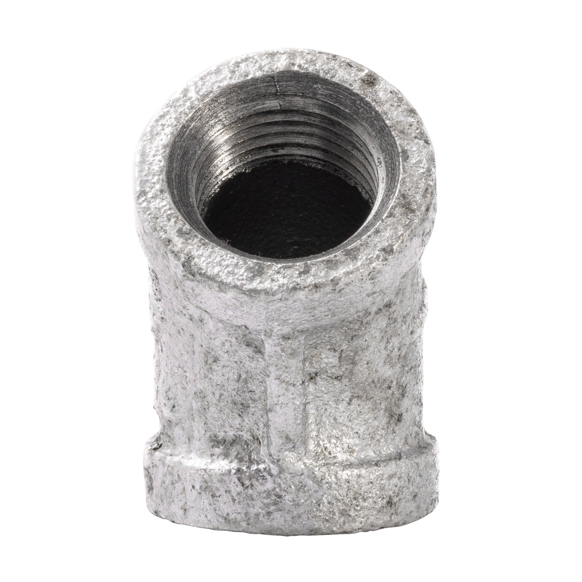 slide 3 of 6, RELIABILT 1/2-in 45-Degree Galvanized Elbow, 1 ct