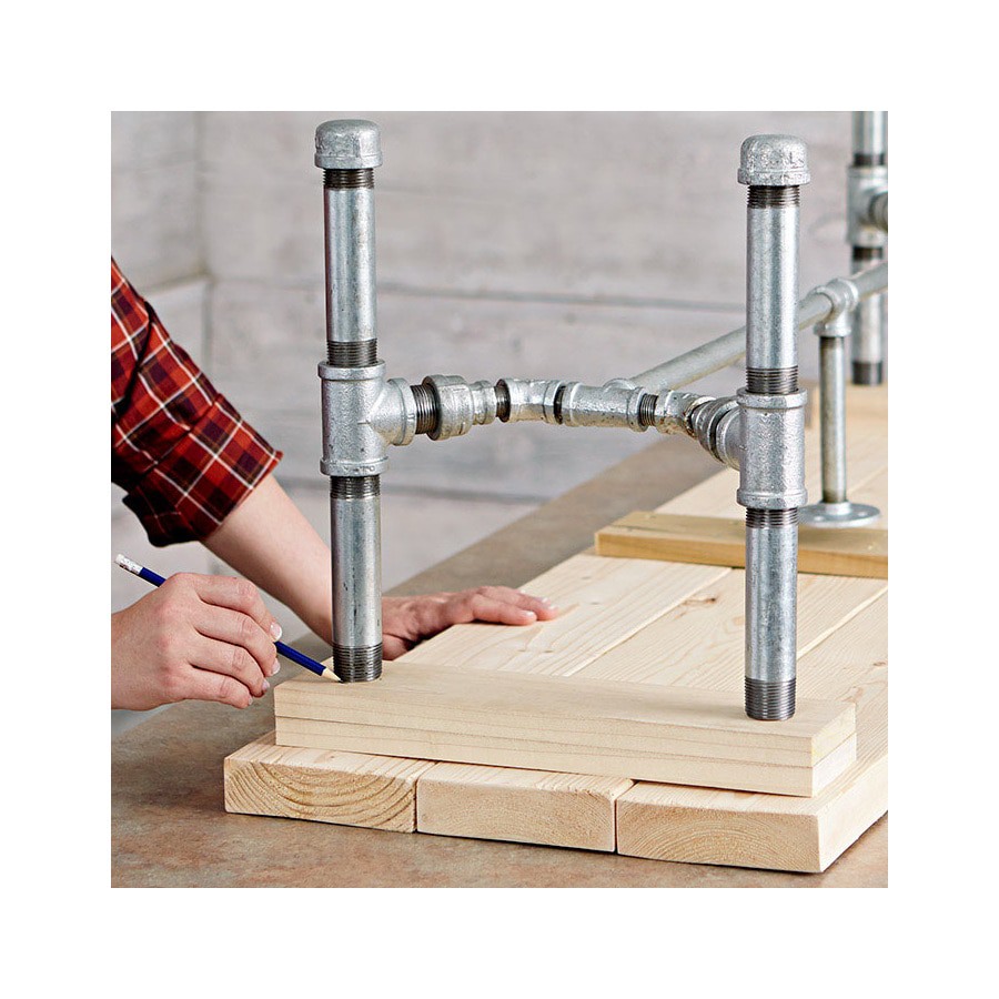 slide 2 of 2, RELIABILT 1-in Galvanized Tee, 1 ct