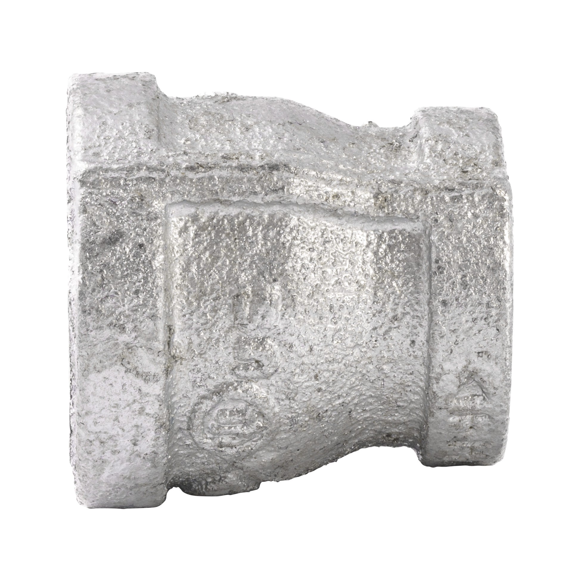 slide 2 of 6, RELIABILT 3/4-in x 1/2-in Galvanized Reducing Coupling, 1 ct