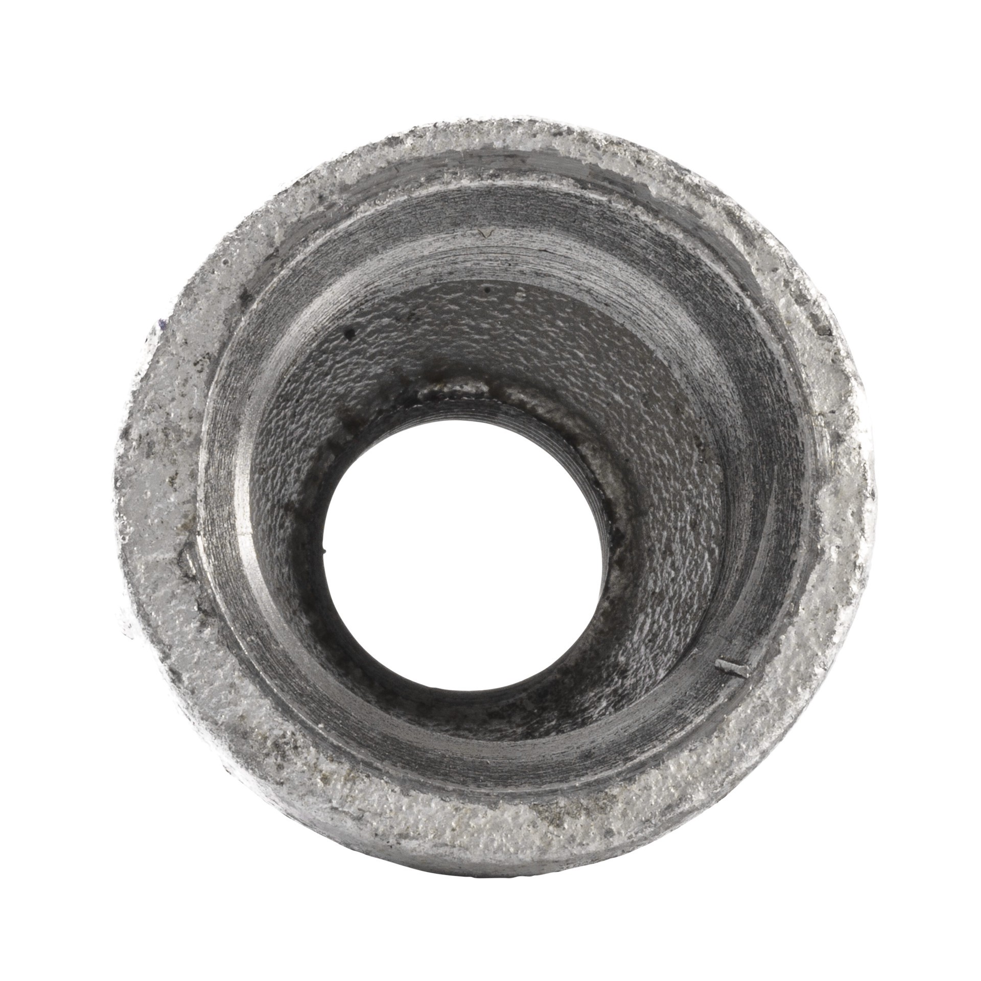 slide 3 of 6, RELIABILT 1-in x 1/2-in Galvanized Reducing Coupling, 1 ct