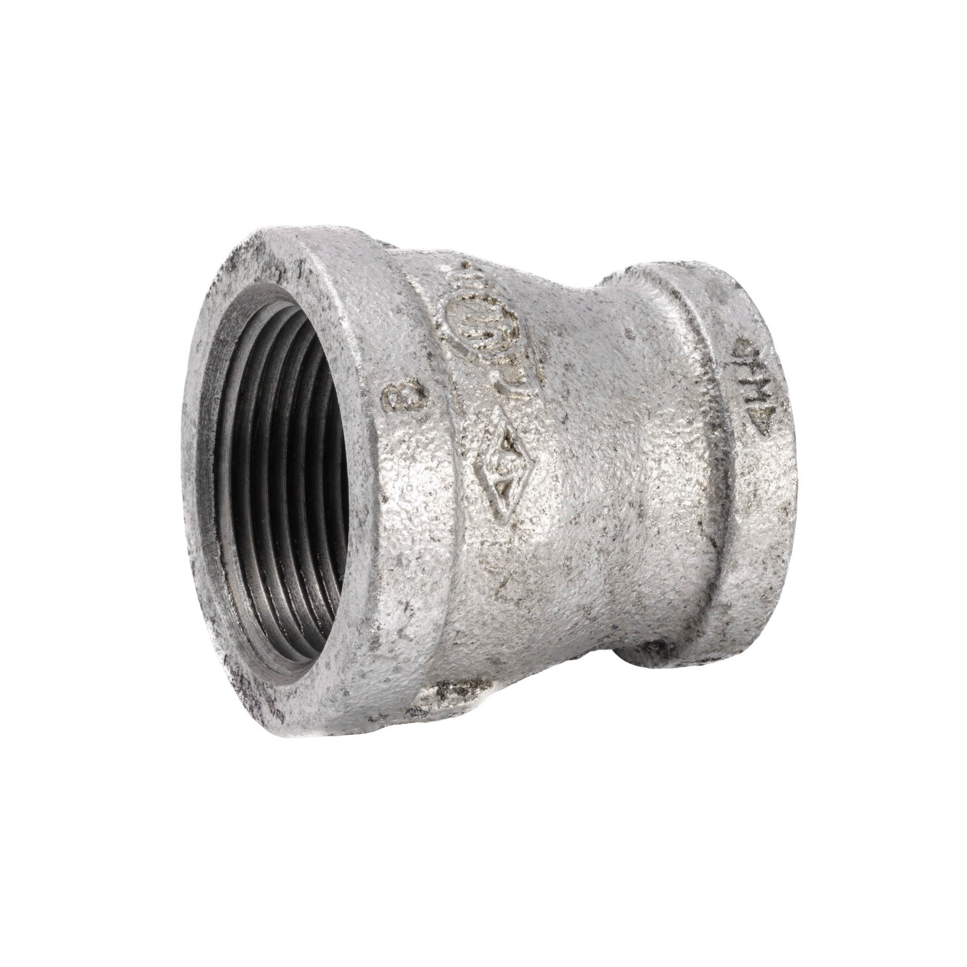 slide 1 of 1, RELIABILT 1-1/4-in x 1-in Galvanized Reducing Coupling, 1 ct