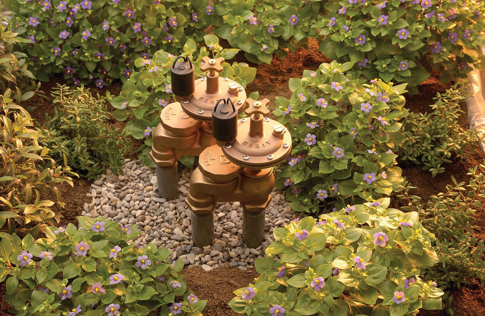 slide 2 of 2, Orbit 0.75-in Brass Electric anti-siphon irrigation valve, 1 ct