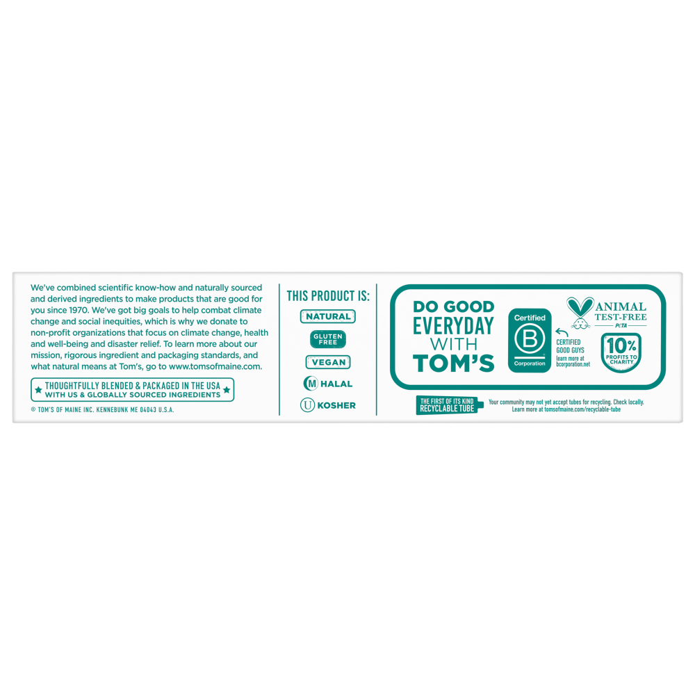 slide 2 of 3, Tom's Whitening Toothpaste Gentle Mint, 4 oz