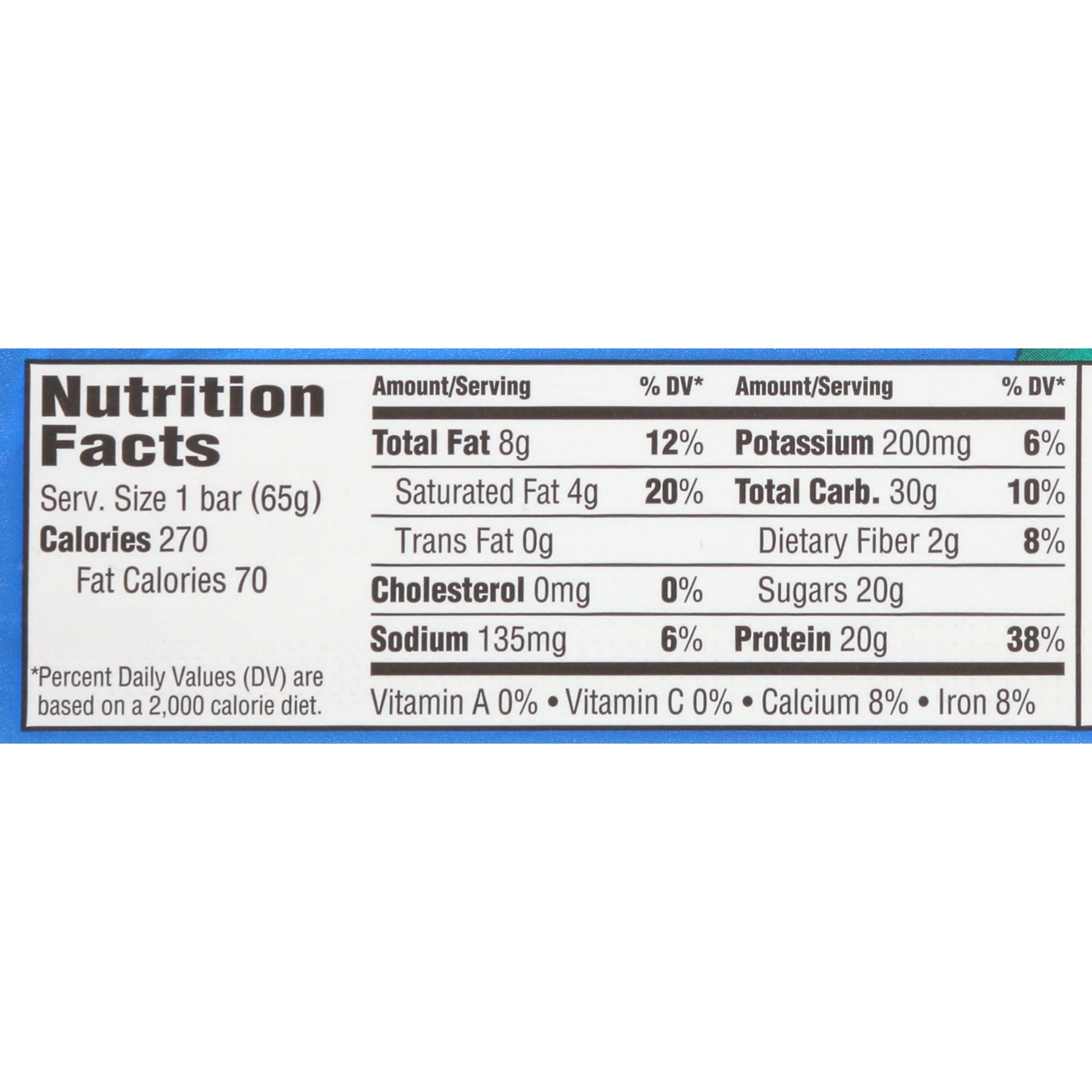 slide 5 of 6, PowerBar Protein Plus Chocolate Mint Cookie Bar, 2.29 oz