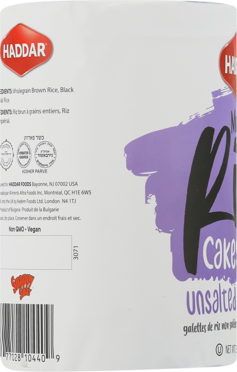 slide 8 of 12, Haddar Unsalted Multigrain Rice Cakes 3.5 oz, 3.5 oz