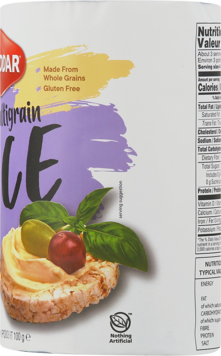 slide 5 of 12, Haddar Unsalted Multigrain Rice Cakes 3.5 oz, 3.5 oz