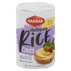 Haddar Unsalted Multigrain Rice Cakes 3.5 oz