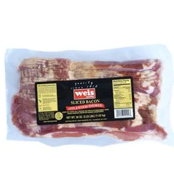 Weis Quality Sliced Slab Bacon