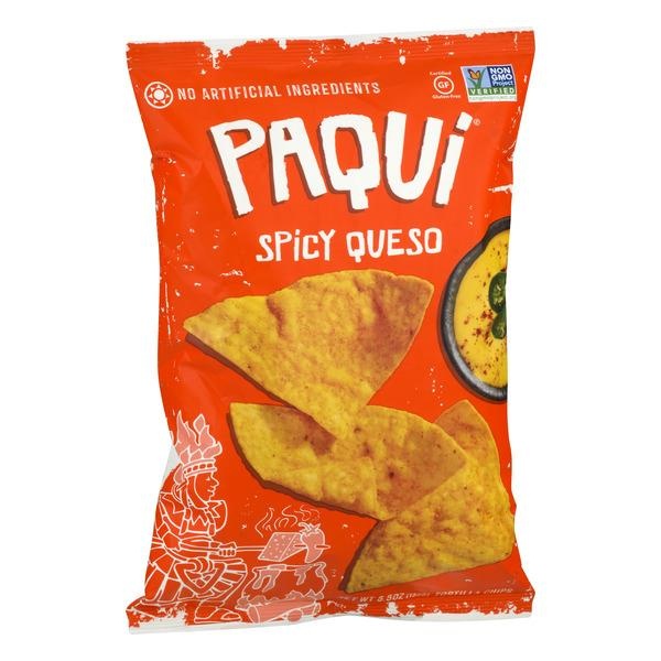 slide 1 of 1, PAQUI CHIP SPICY QUESO 5.5OZ, 5.5 oz