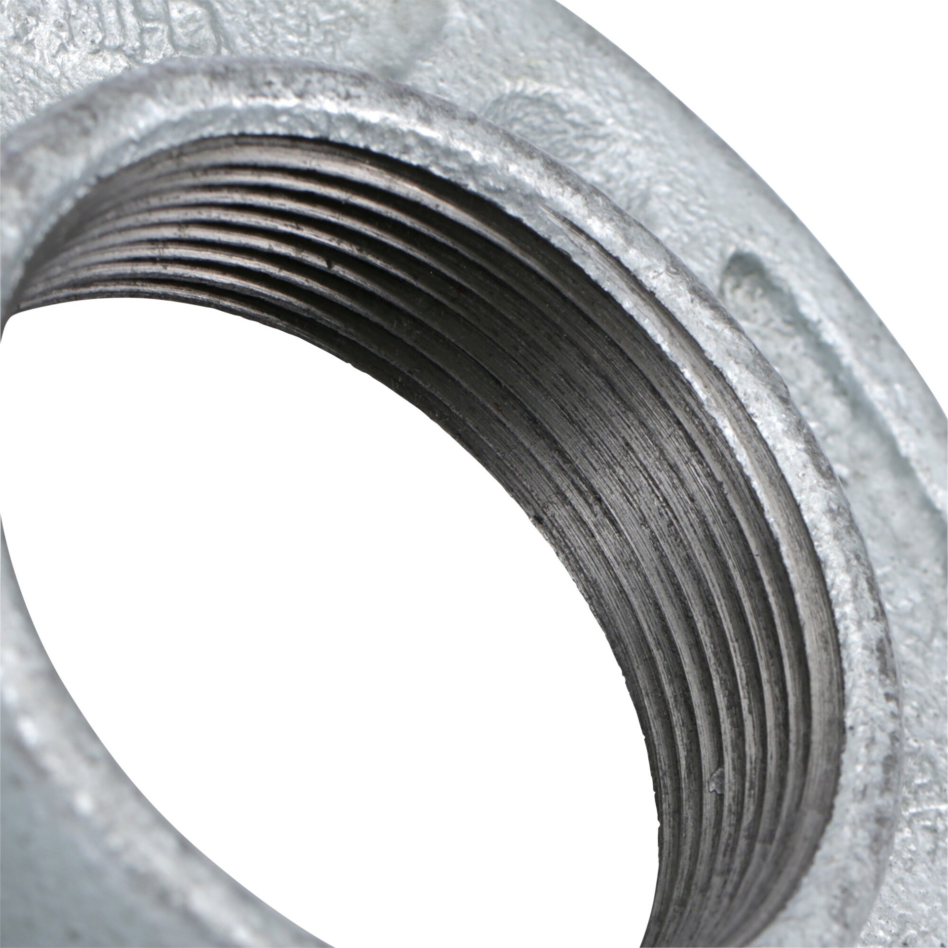 slide 3 of 3, RELIABILT 2-in Galvanized Floor Flange, 1 ct