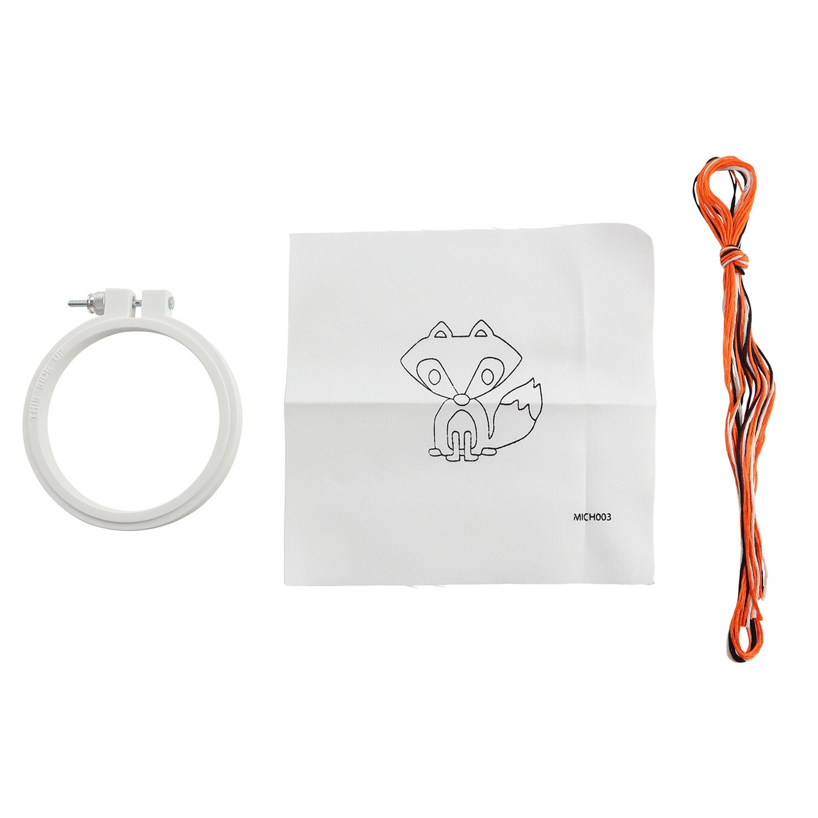 slide 2 of 3, Fox Punch Needle Kit By Loops & Threads, 3.5 in