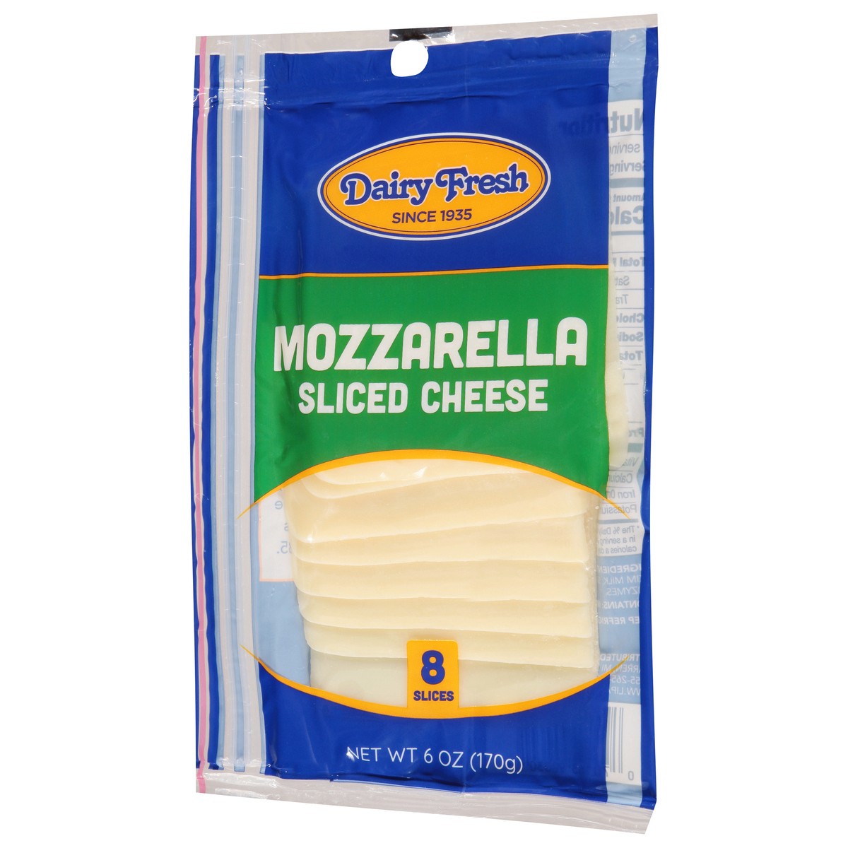 slide 12 of 13, Dairy Fresh Mozzarella Sliced Cheese 8 ea, 8 ct