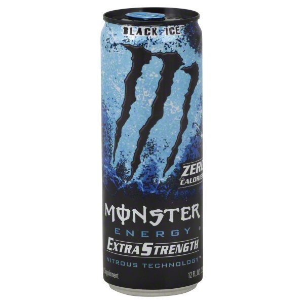 slide 1 of 1, Monster Energy X-S Black, 12 oz