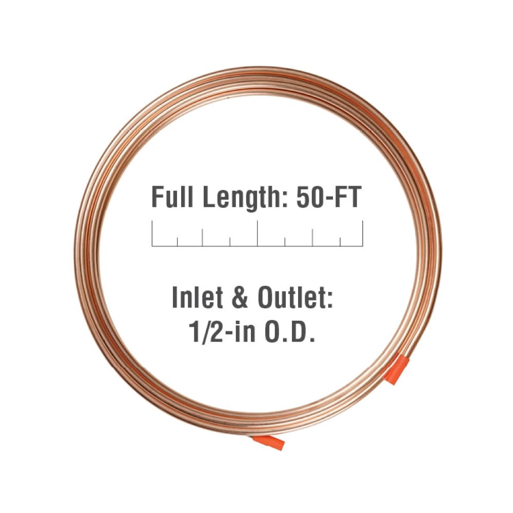 slide 3 of 4, Streamline 1/2-in x 50-ft Soft Copper Refrigeration Coil, 1 ct