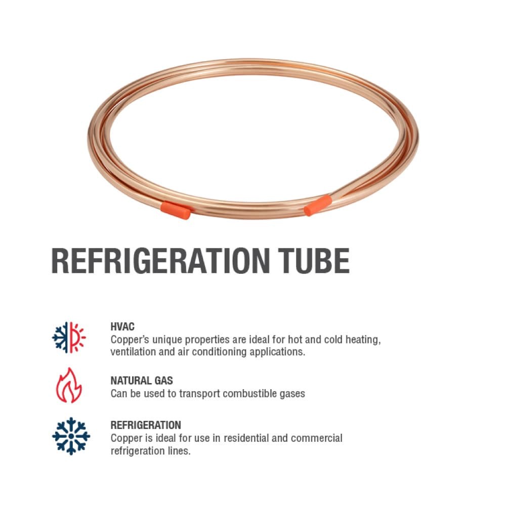 slide 4 of 4, Streamline 1/2-in x 50-ft Soft Copper Refrigeration Coil, 1 ct