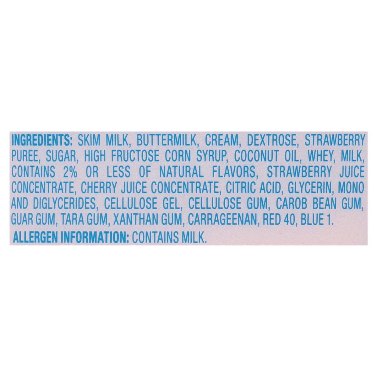 slide 4 of 12, Blue Bunny Soft Strawberry Flavored Frozen Dairy Dessert, 46 fl oz, 46 fl oz