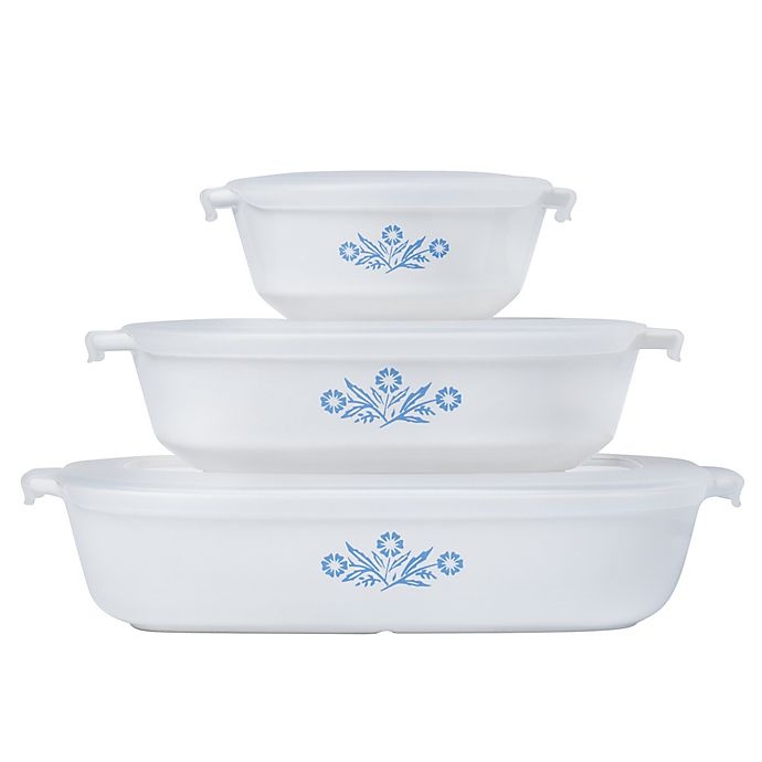 slide 1 of 5, CorningWare 60th Anniversary Baking Dish Set, 6 ct