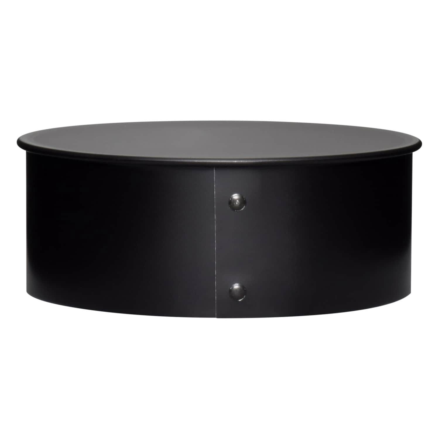 slide 3 of 4, IMPERIAL 5-in Black Steel Stove Pipe Cap, 1 ct