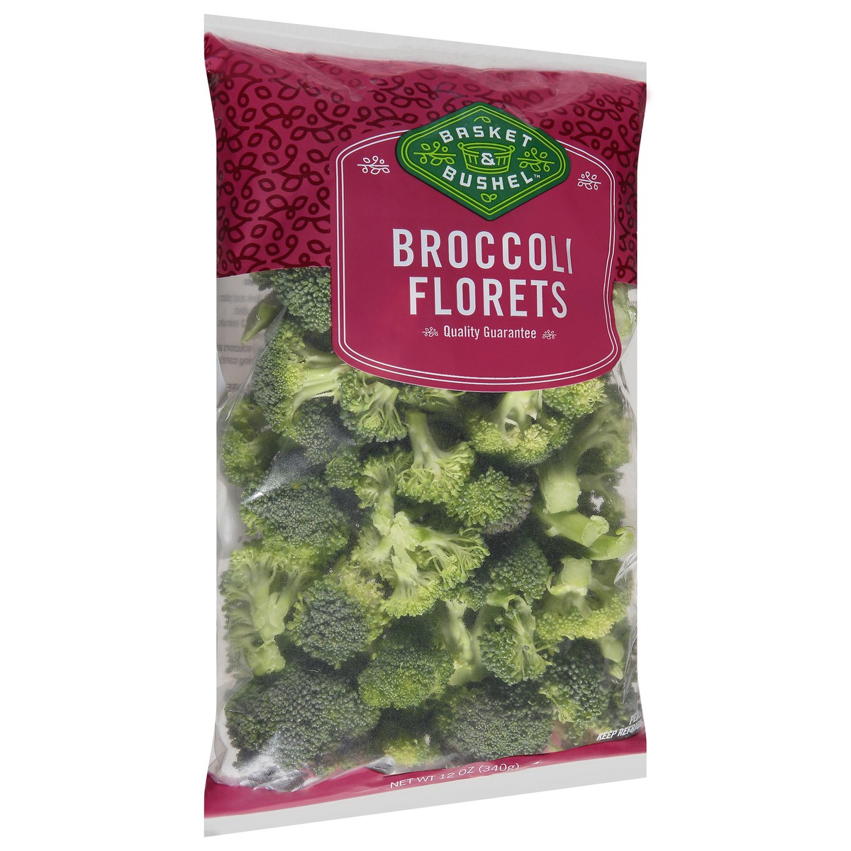 slide 4 of 4, Basket & Bushel Broccoli Florets 12 oz, 12 oz