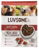 Luvsome Natural Real Beef Adult Dry Dog Food 15.5 lb Shipt