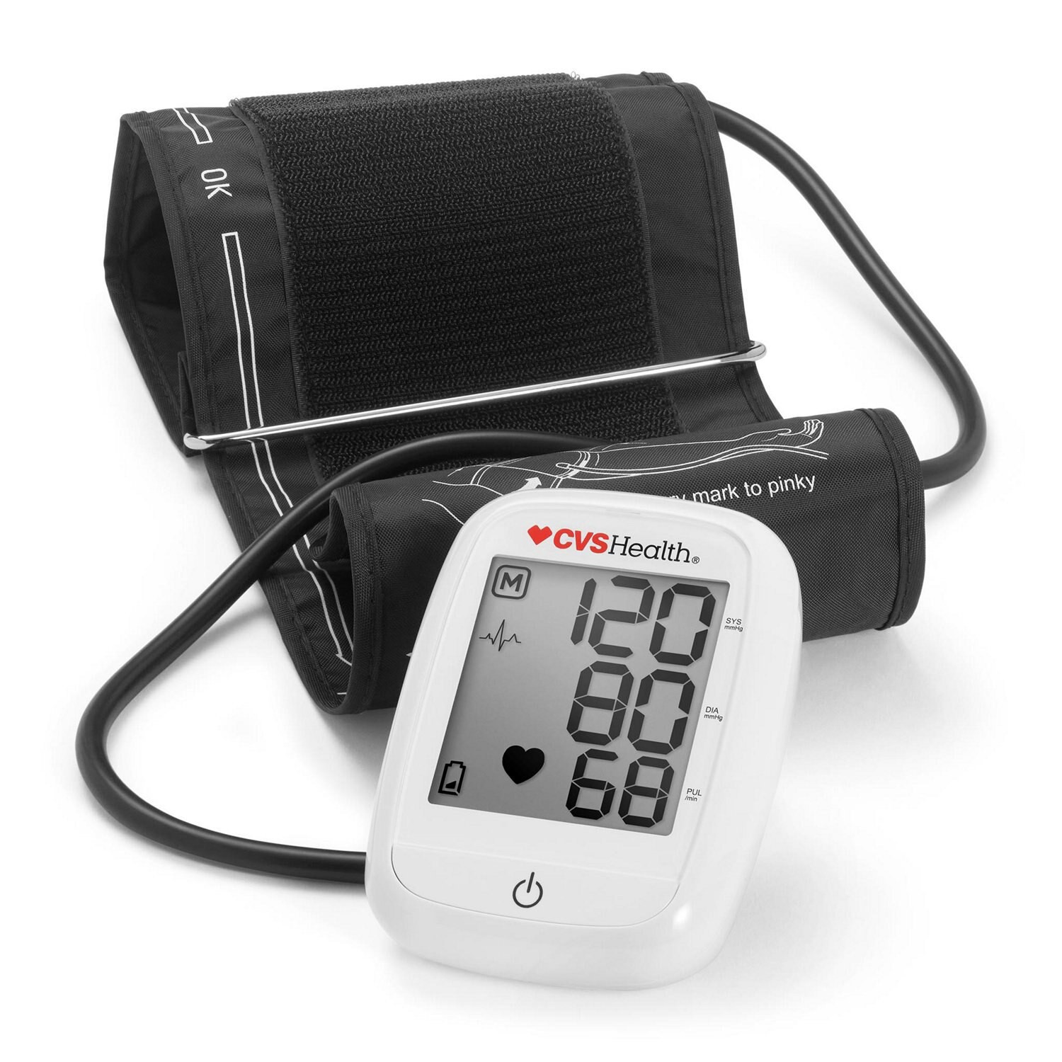 slide 4 of 6, Cvs Series 100 Upper Arm Blood Pressure Monitor, 1 ct