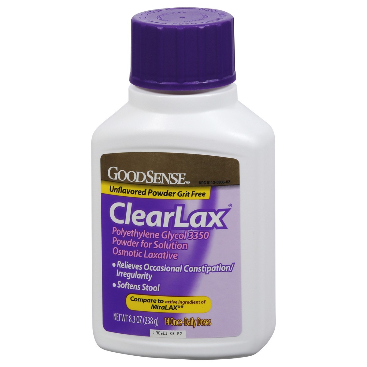 slide 5 of 10, Good Sense Clear Lax Unflavored Powder Grit Free Osmotic Laxative 8.3 oz, 8.3 oz