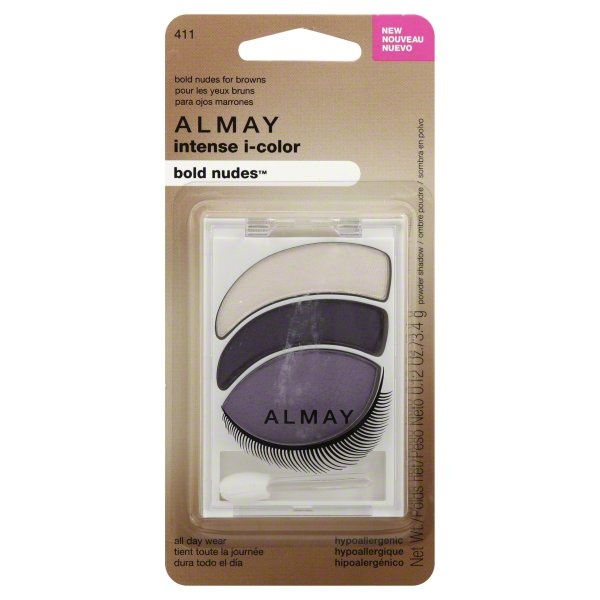 slide 1 of 1, Almay Intense I-Color Eyeshadow Powder, Bold Nudes For Browns 411, 1 ct