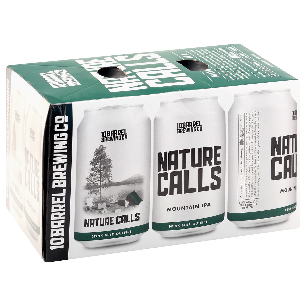 slide 7 of 8, Nature Calls Mountain 6 Pack 12 oz Cans, 6 ct
