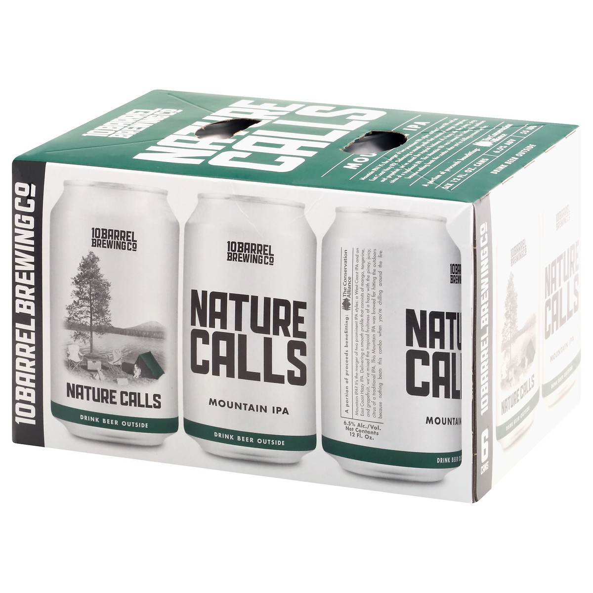 slide 5 of 8, Nature Calls Mountain 6 Pack 12 oz Cans, 6 ct