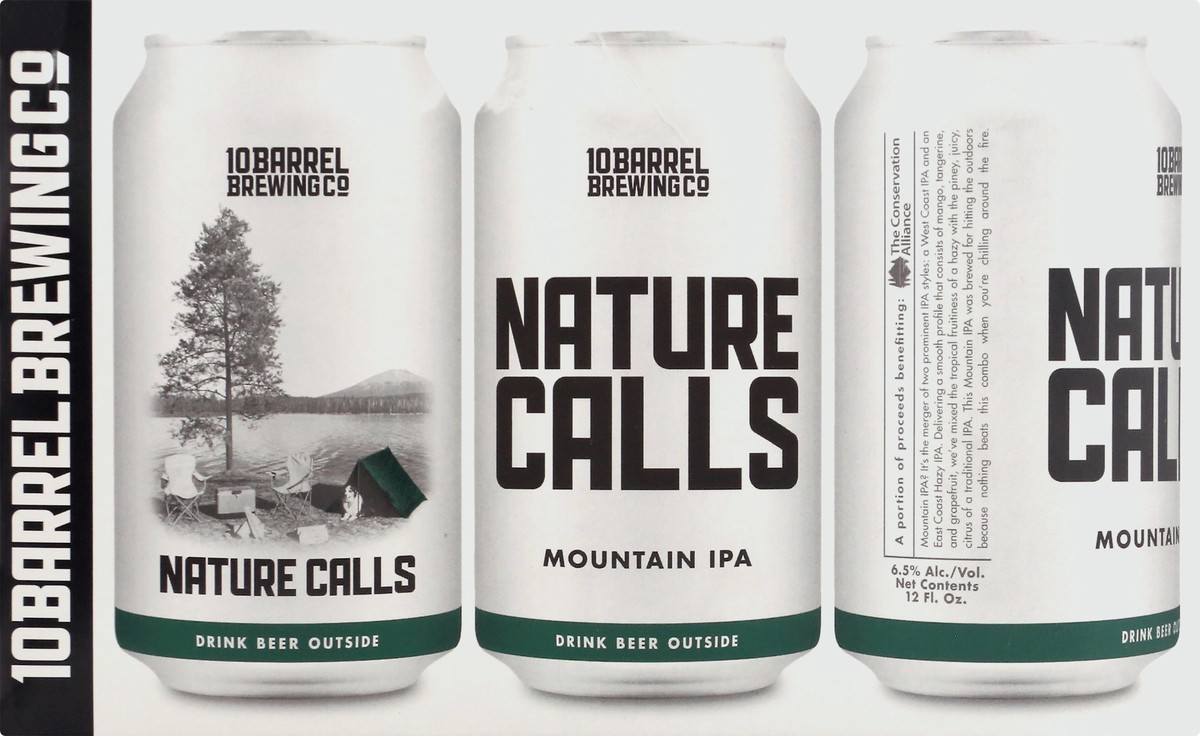 slide 2 of 8, Nature Calls Mountain 6 Pack 12 oz Cans, 6 ct