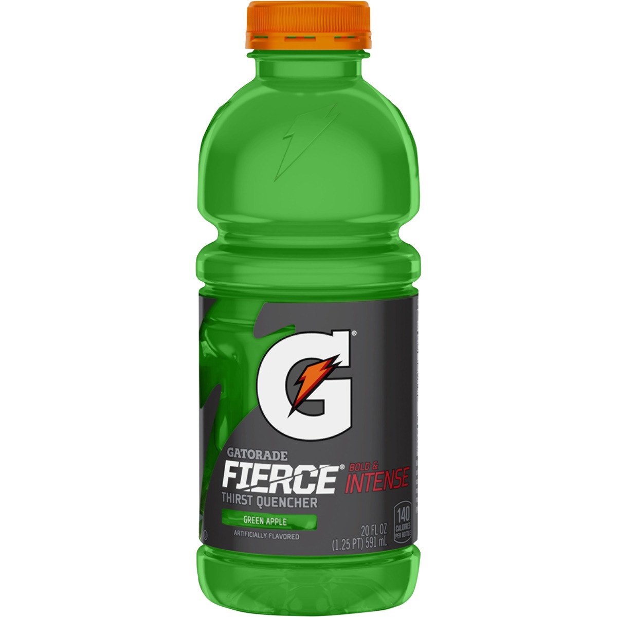 slide 1 of 3, Gatorade Fierce Green Apple Sports Drink, 20 fl oz
