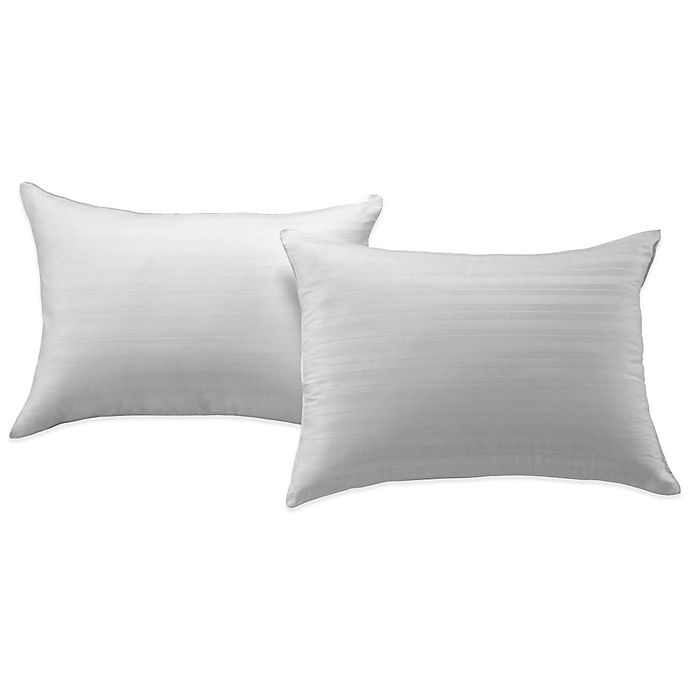 slide 1 of 2, Bedding Essentials Cotton Standard/Queen Pillow Protectors, 2 ct