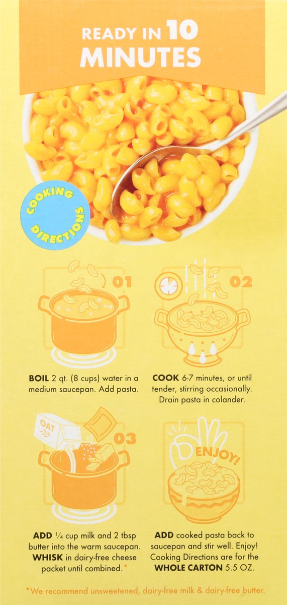 slide 7 of 13, Daiya Dairy-Free Cheddar Mac & Cheese 5.5 oz, 5.5 oz