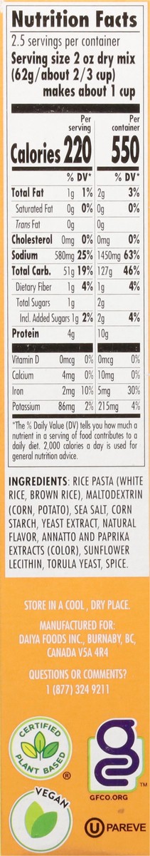 slide 4 of 13, Daiya Dairy-Free Cheddar Mac & Cheese 5.5 oz, 5.5 oz