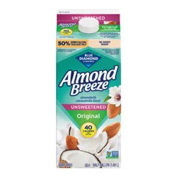 Almond Breeze Coconut Unsweetened Original Almondmilk 64 oz