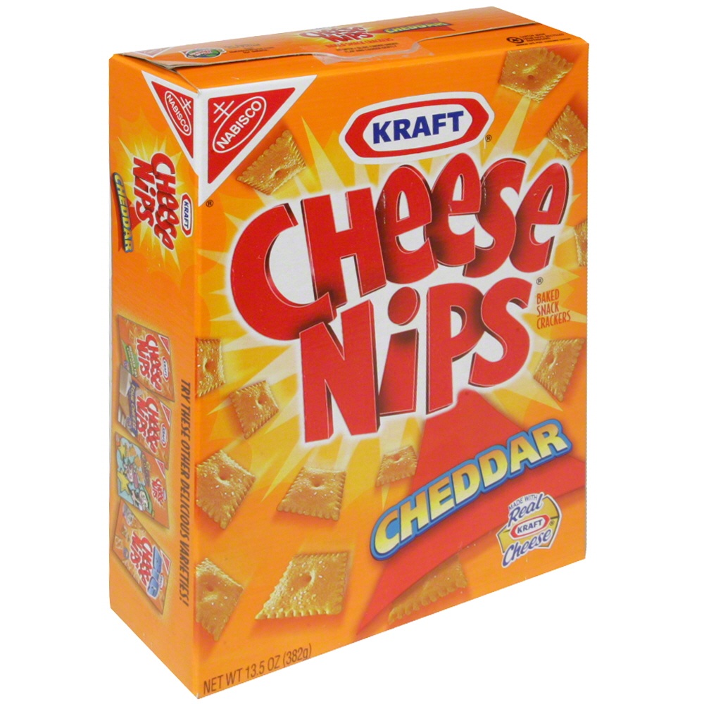 slide 1 of 1, Cheese Nips Cheddar, 13.5 oz