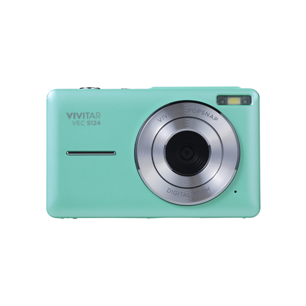 slide 1 of 1, Vivitar Point and Shoot Camera - Mint Green, 1 ct