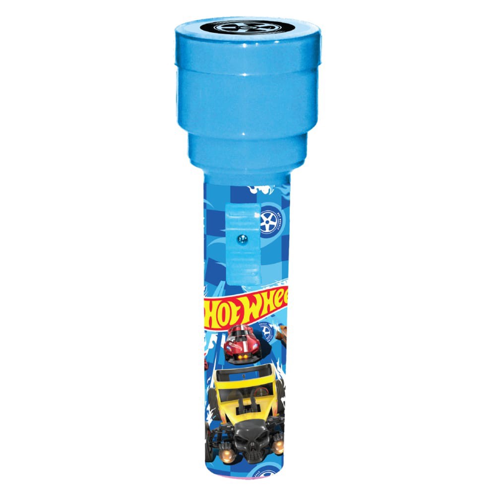 slide 1 of 1, PTI Group Licensed Hot Wheels Flashlight/Projector with 1 Lens, 1 ct