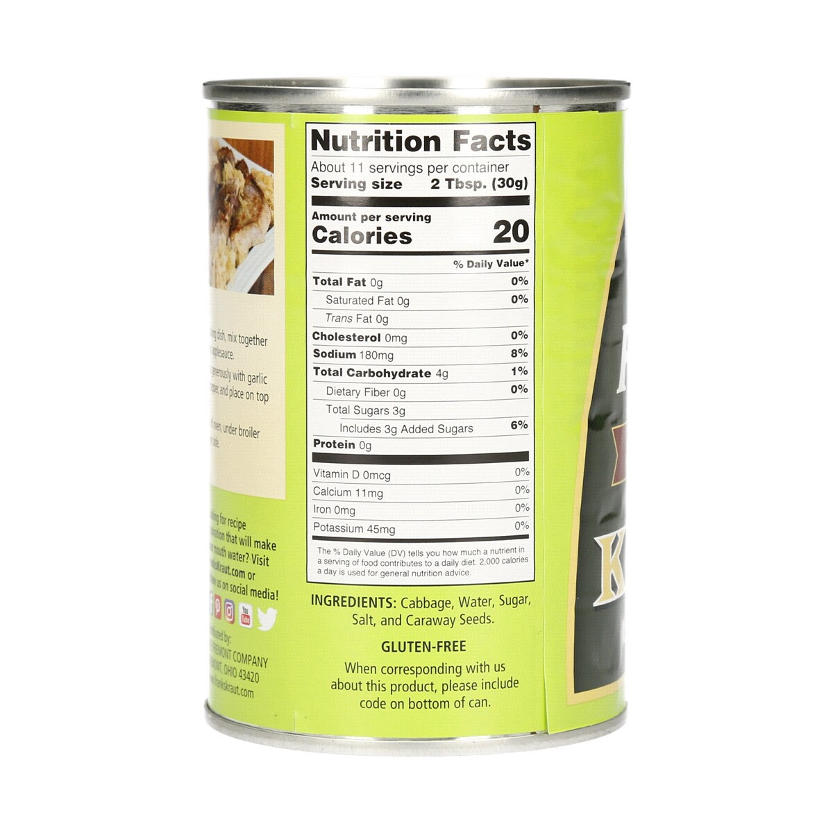 slide 2 of 2, Frank's Bavarian Style Sauerkraut, 14 oz