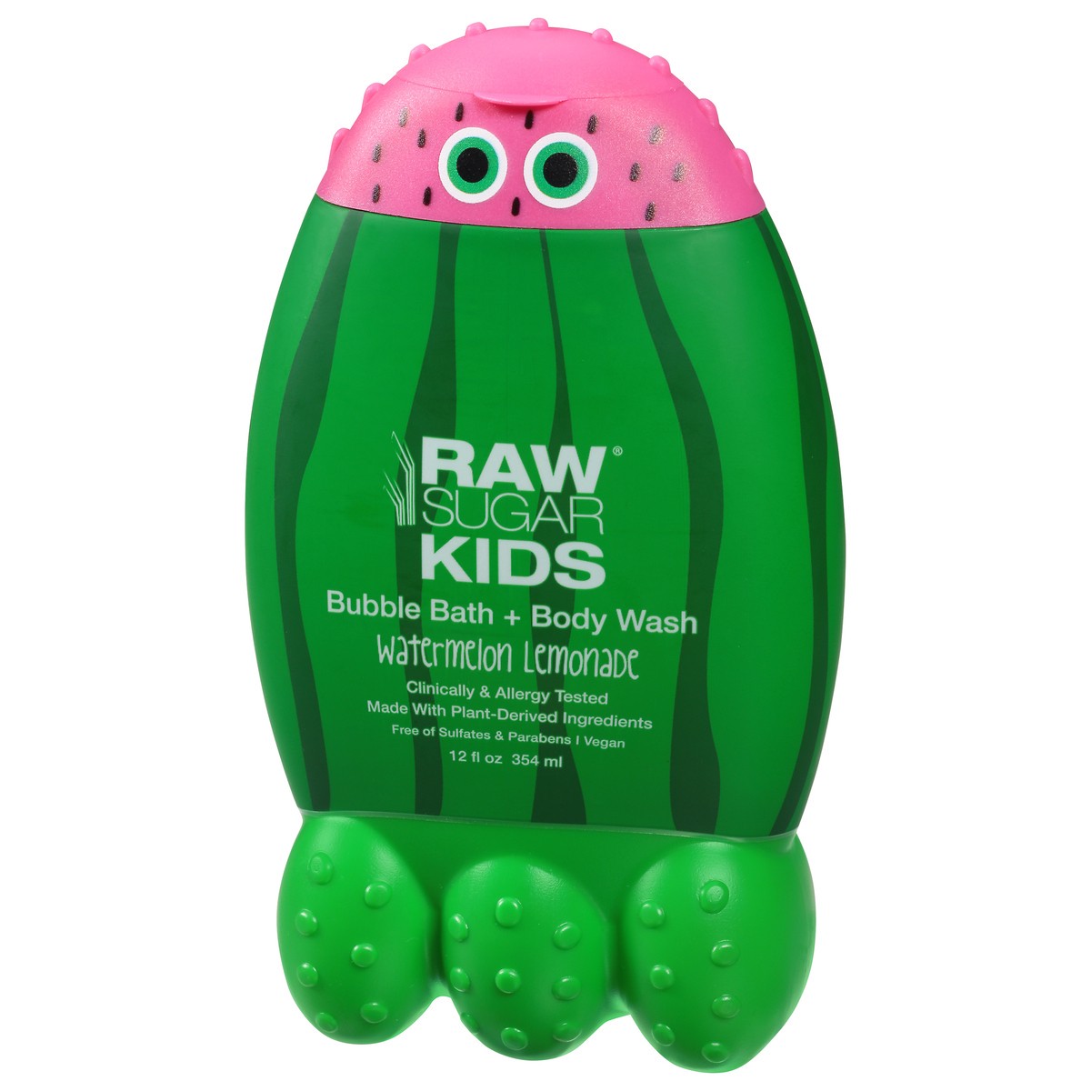 slide 8 of 13, Raw Sugar Kids Watermelon Lemonade Bubble Bath + Body Wash 12 fl oz, 12 oz